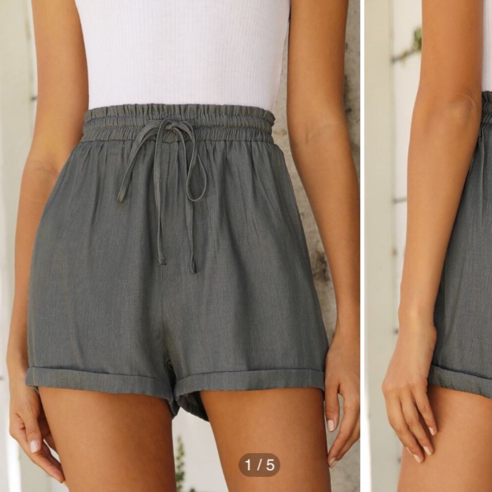 Paper bag shorts